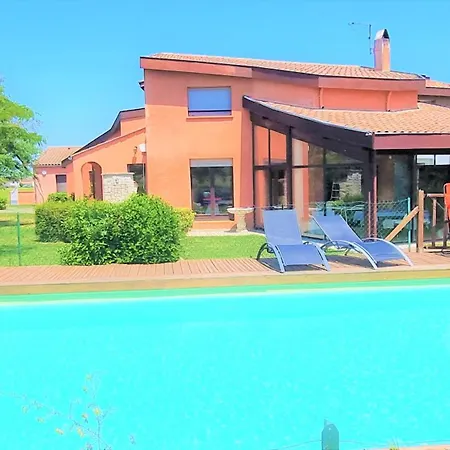 فيلة Maison Standing 260m2 Veranda Piscine Jardin 2700m2 Vue Campagne Lherm (Haute-Garonne)