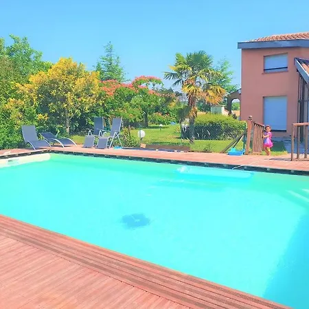 Maison Standing 260m2 Veranda Piscine Jardin 2700m2 Vue Campagne Lherm (Haute-Garonne)
