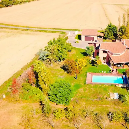 فيلة Maison Standing 260m2 Veranda Piscine Jardin 2700m2 Vue Campagne *