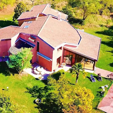 Villa Maison Standing 260m2 Veranda Piscine Jardin 2700m2 Vue Campagne